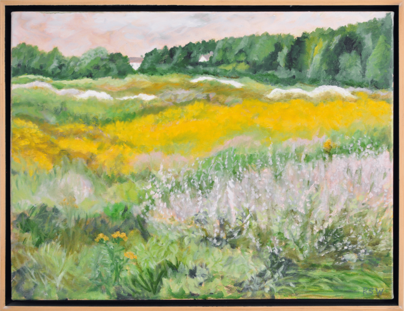 wildflowerfield framed